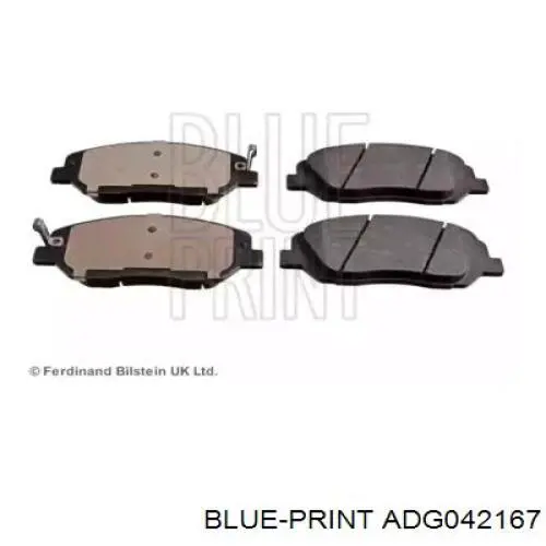 Передні тормозні колодки VKBP80231A SKF