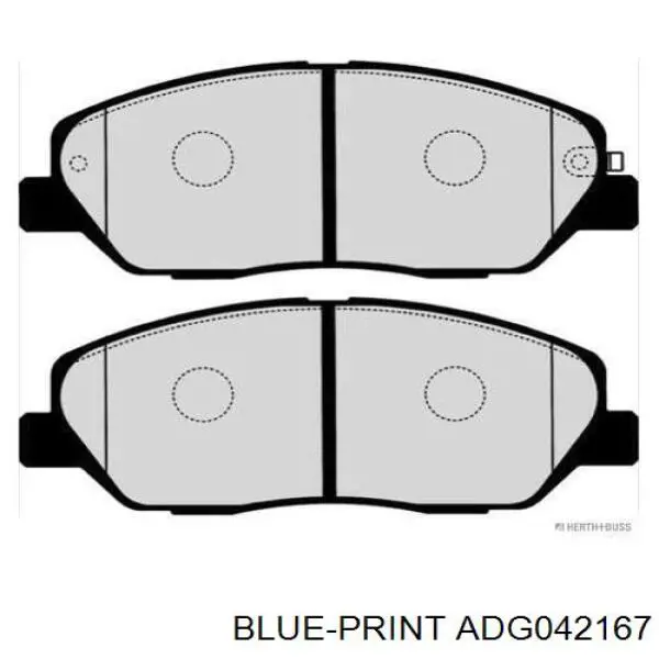 Гальмівні колодки Hyundai/Kia 581014DA60 ціна, від 26.84 USD