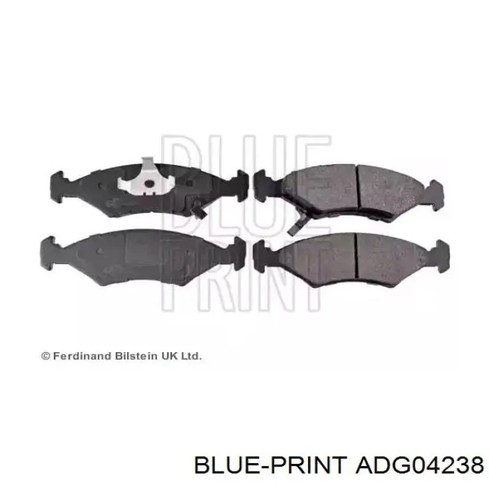 Передні тормозні колодки GK0528 CTR