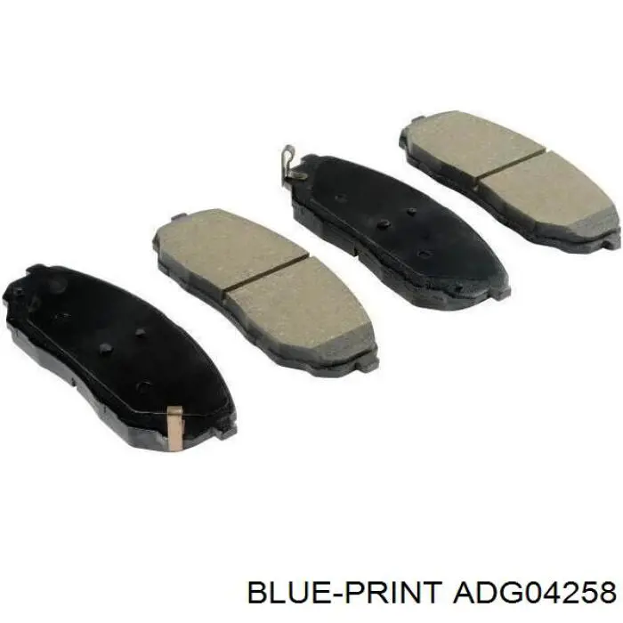 S581013EE01 Hyundai/Kia Передні гальмівні колодки