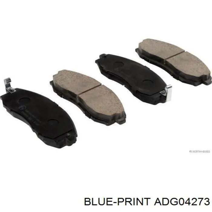 Тормозні колодки Blue Print ADG04273