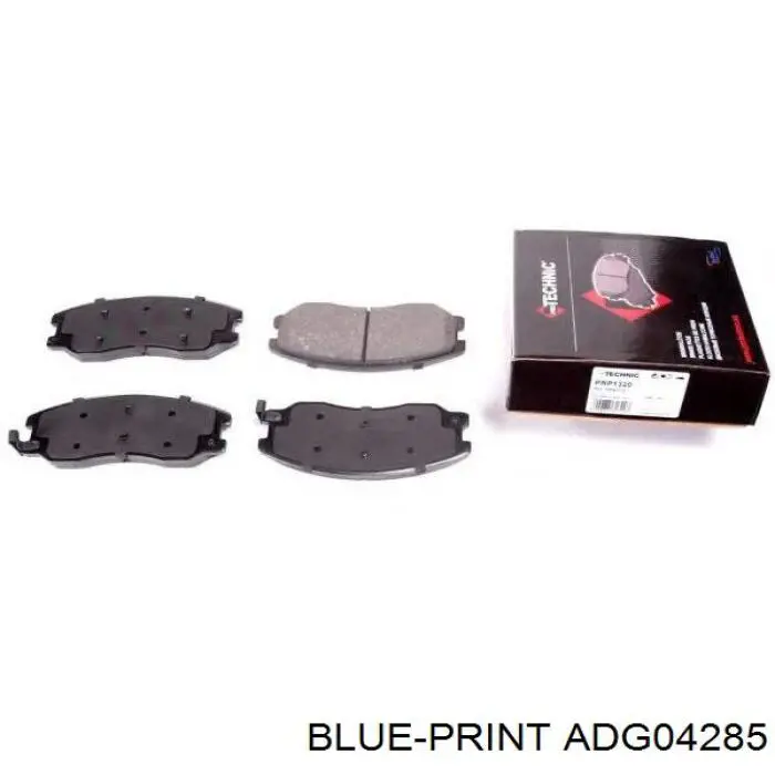 Гальмівні колодки Blue Print ADG04285 ціна, від 28.85 USD
