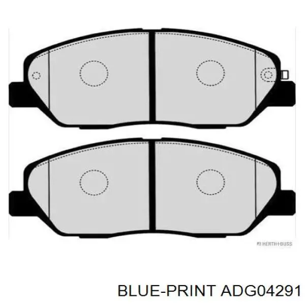 Тормозні колодки Blue Print ADG04291