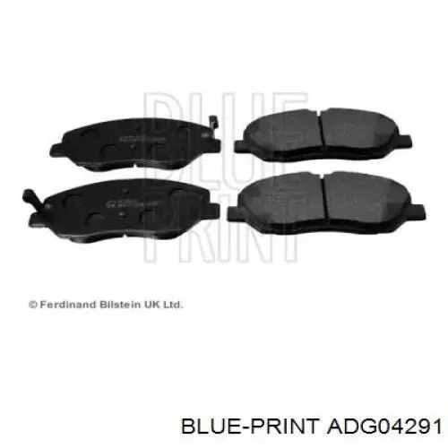 Купити 581014DA60 Hyundai/Kia Колодки гальмівні передні, дискові
