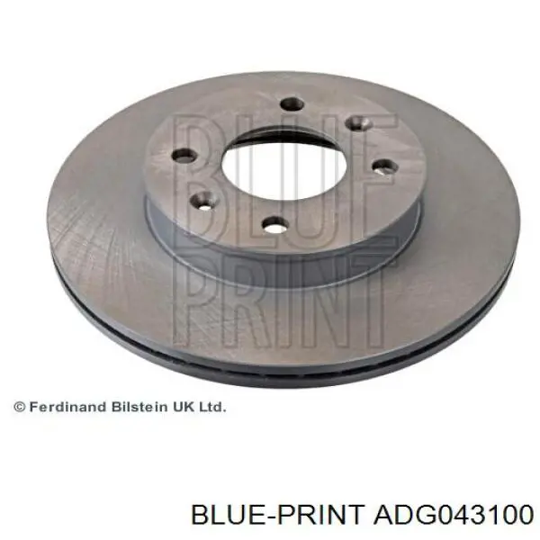 ADG043100 Blue Print диск гальмівний передній