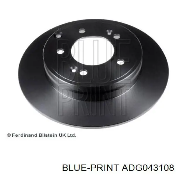 Купити ADG043108 Blue Print Диск заднього гальма