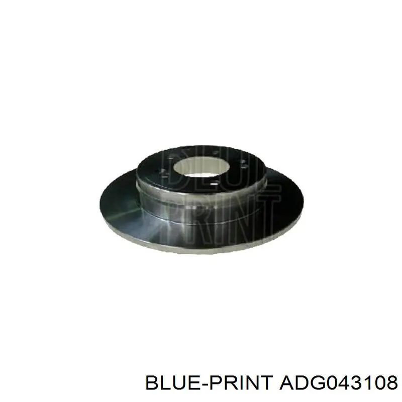 Задні дискові гальма Blue Print ADG043108 ціна, від 30.60 USD