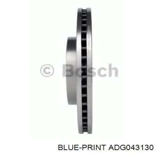 Диск переднього гальма Blue Print ADG043130 ціна, від 40.64 USD