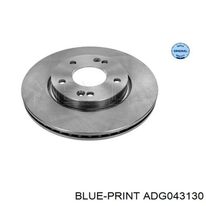Гальмівні диски передні ADG043130 Blue Print