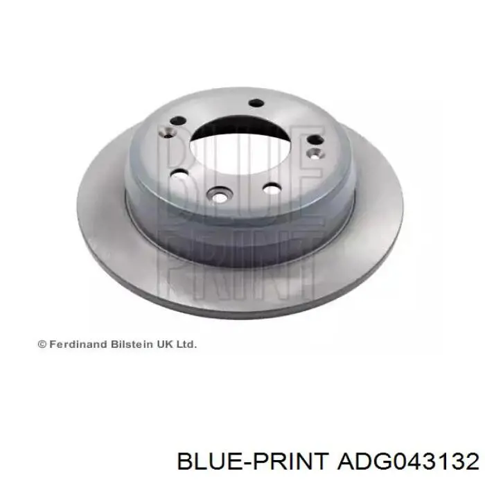 ADG043132 Blue Print диск гальмівний задній