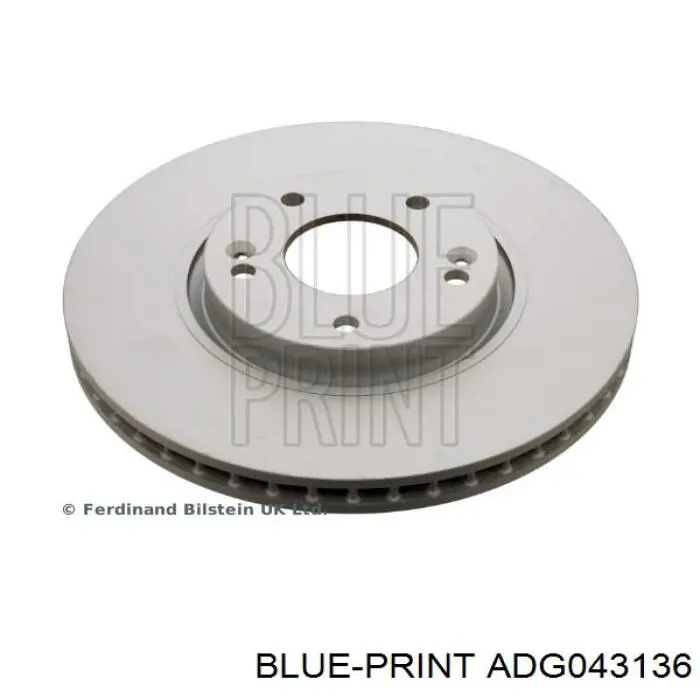 ADG043136 Blue Print диск гальмівний передній