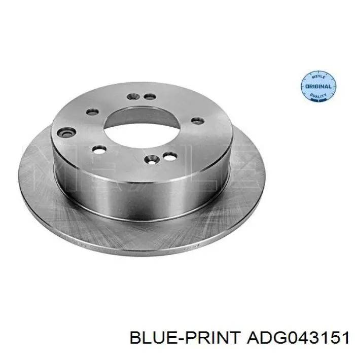 Задні дискові гальма Blue Print ADG043151 ціна, від 27.53 USD