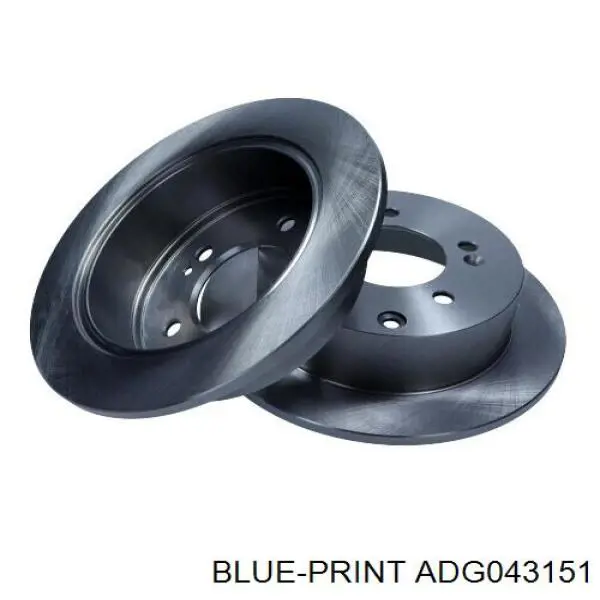 Купити ADG043151 Blue Print Диск заднього гальма