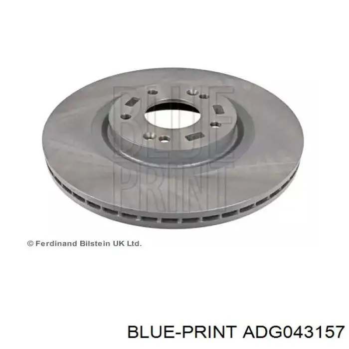 ADG043157 Blue Print диск гальмівний передній