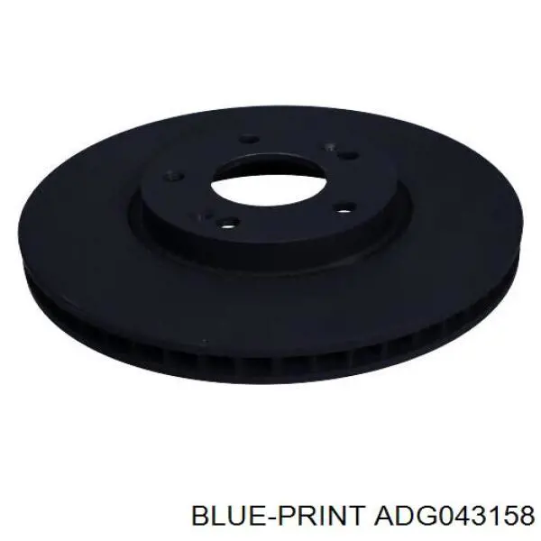 Диск гальмівний передній Blue Print ADG043158