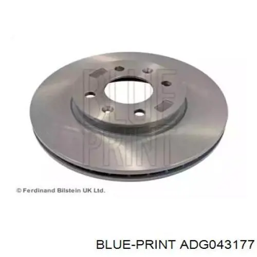 ADG043177 Blue Print диск гальмівний передній