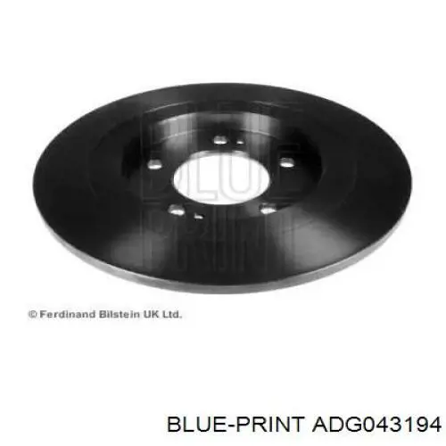 ADG043194 Blue Print диск гальмівний задній