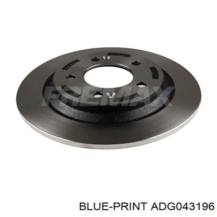 Купити ADG043196 Blue Print Диск заднього гальма