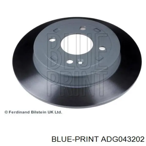 ADG043202 Blue Print диск гальмівний задній
