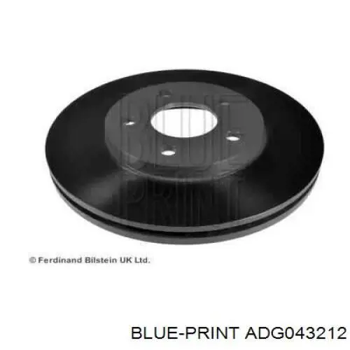 Купити ADG043212 Blue Print Ротор гальмівний