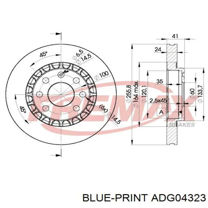 Купити 90468509 Opel Ротор гальмівний