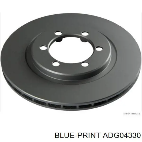Гальмівні диски передні ADG04330 Blue Print