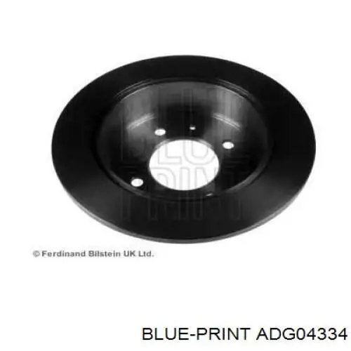 ADG04334 Blue Print диск гальмівний задній