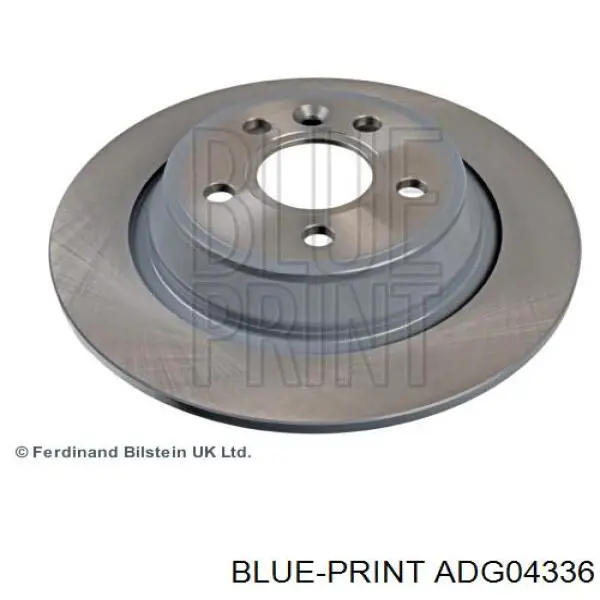 Купити ADG04336 Blue Print Диск заднього гальма