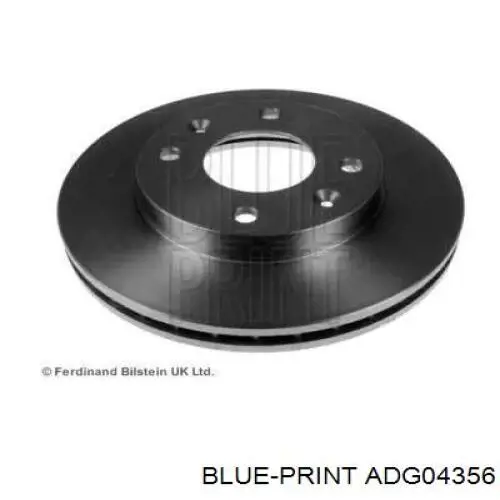 ADG04356 Blue Print диск гальмівний передній