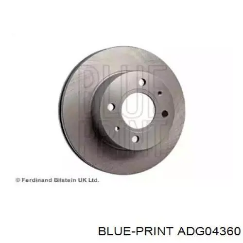 ADG04360 Blue Print диск гальмівний передній