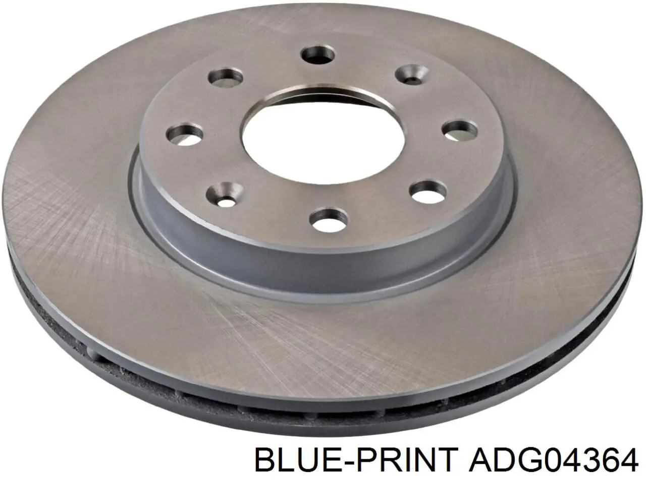 Гальмівні диски передні ADG04364 Blue Print