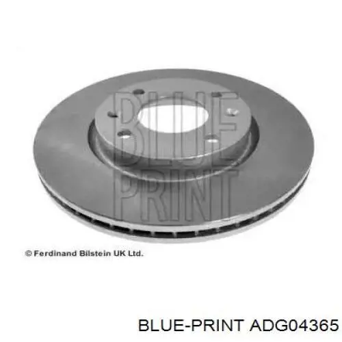 ADG04365 Blue Print диск гальмівний передній