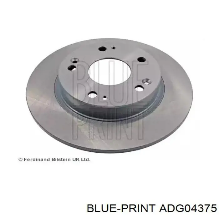 Купити ADG04375 Blue Print Диск заднього гальма