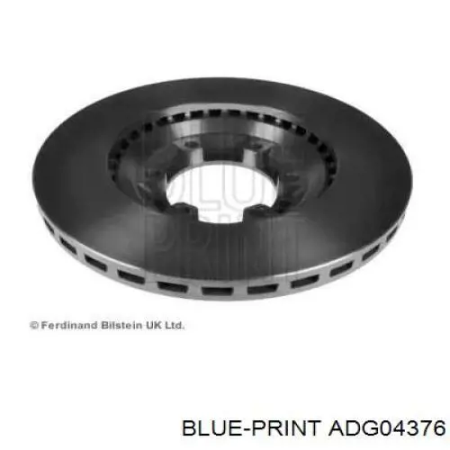 ADG04376 Blue Print диск гальмівний передній
