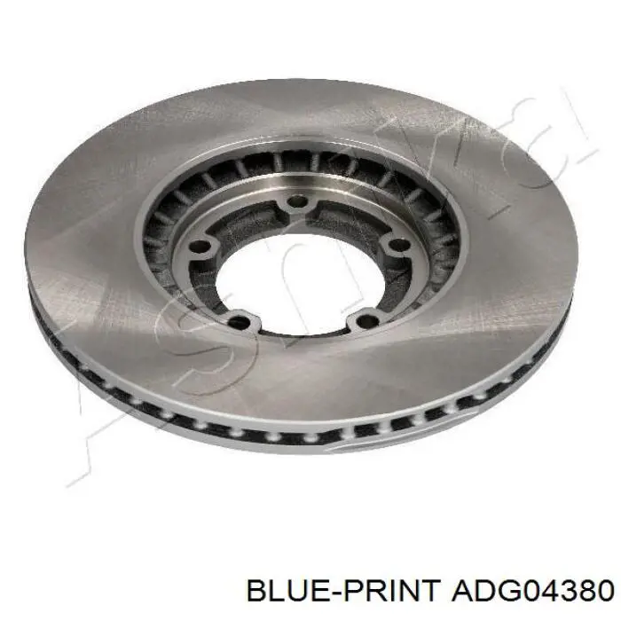 Диск гальмівний передній Blue Print ADG04380