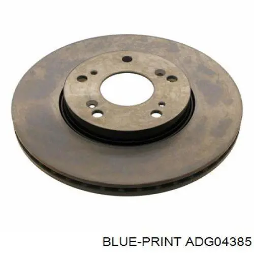 Диск переднього гальма Blue Print ADG04385 ціна, від 36.03 USD
