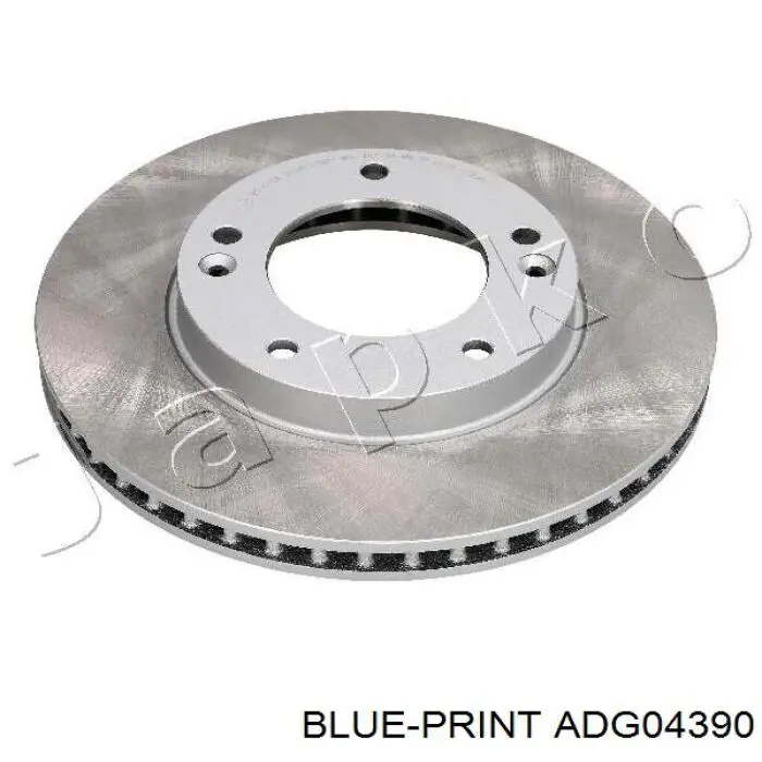 Диск гальмівний передній Blue Print ADG04390