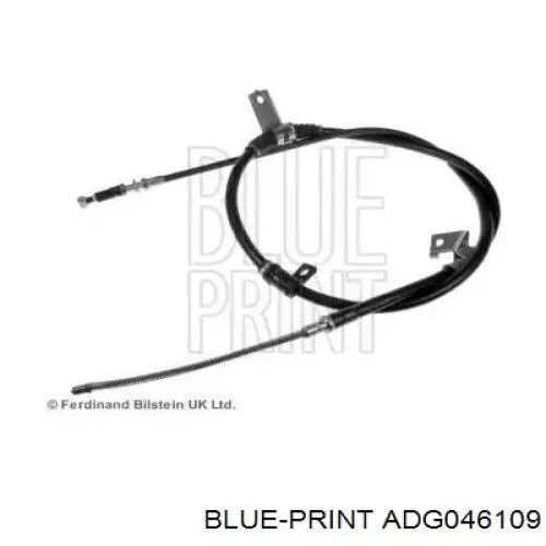 Купити ADG046109 Blue Print Трос ручного гальма задній, лівий