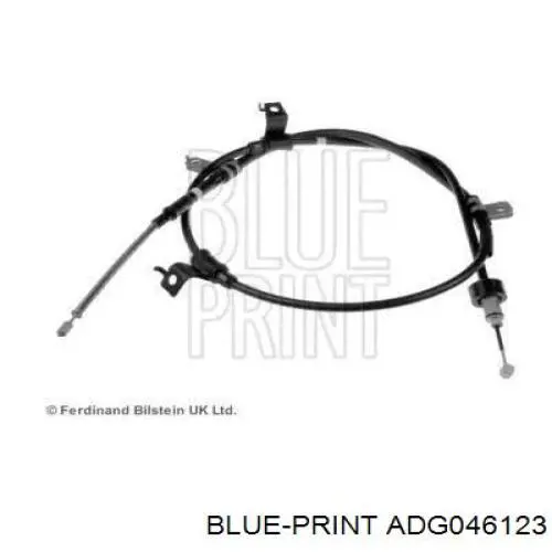 Трос стоянкового гальма задній лівий Blue Print ADG046123 ціна, від 20.81 USD