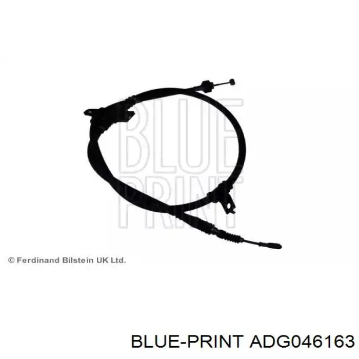 Купити ADG046163 Blue Print Трос ручного гальма задній, лівий