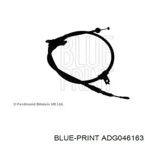 ADG046163 Blue Print Трос ручника задній лівий