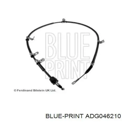 Купити ADG046210 Blue Print Трос ручного гальма задній, лівий