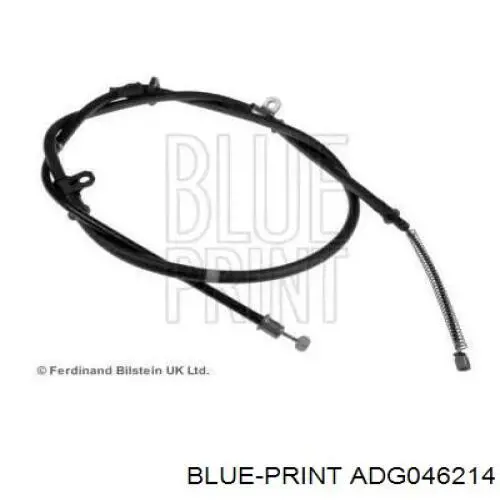 Трос стоянкового гальма задній лівий ABS K19527 ціна, від 19.52 USD