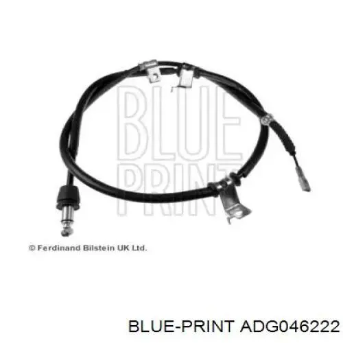 ADG046222 Blue Print трос ручного гальма задній, лівий