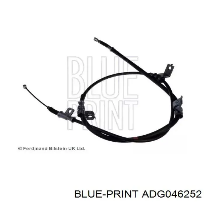 Купити ADG046252 Blue Print Трос ручного гальма задній, лівий