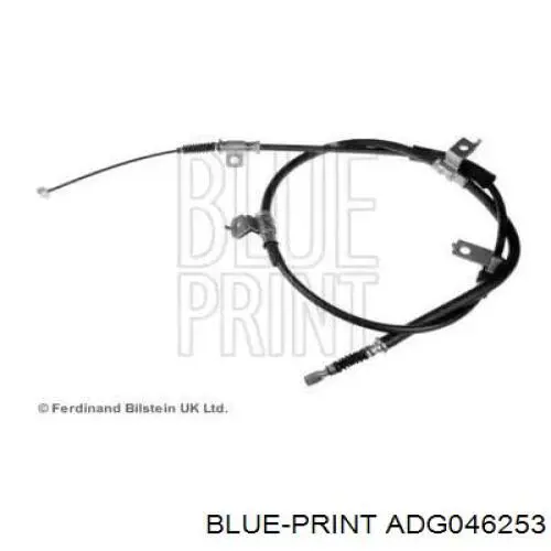ADG046253 Blue Print трос ручного гальма задній, правий