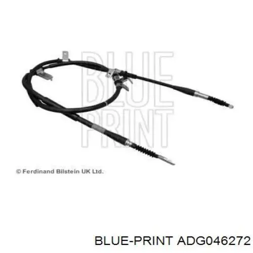 Трос стоянкового гальма задній правий Blue Print ADG046272 ціна, від 38.48 USD
