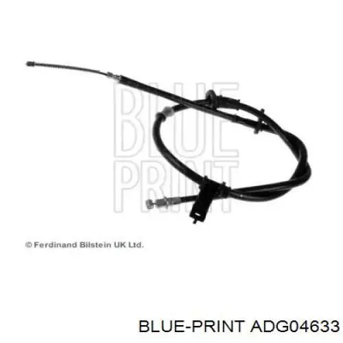 Трос стоянкового гальма задній правий Blue Print ADG04633 ціна, від 10.91 USD