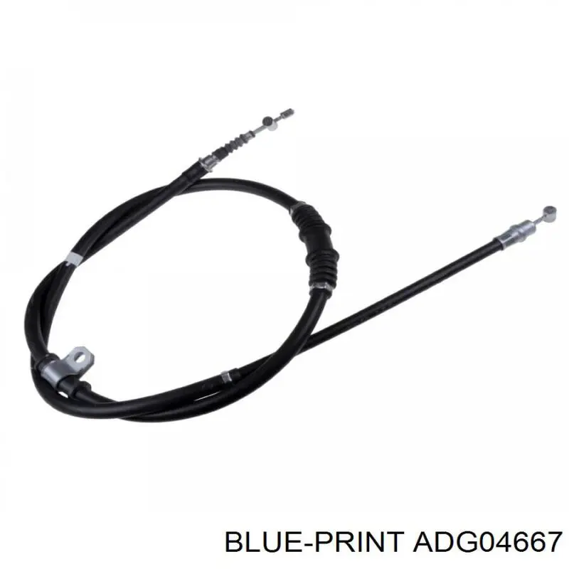 ADG04667 Blue Print трос ручного гальма задній, лівий