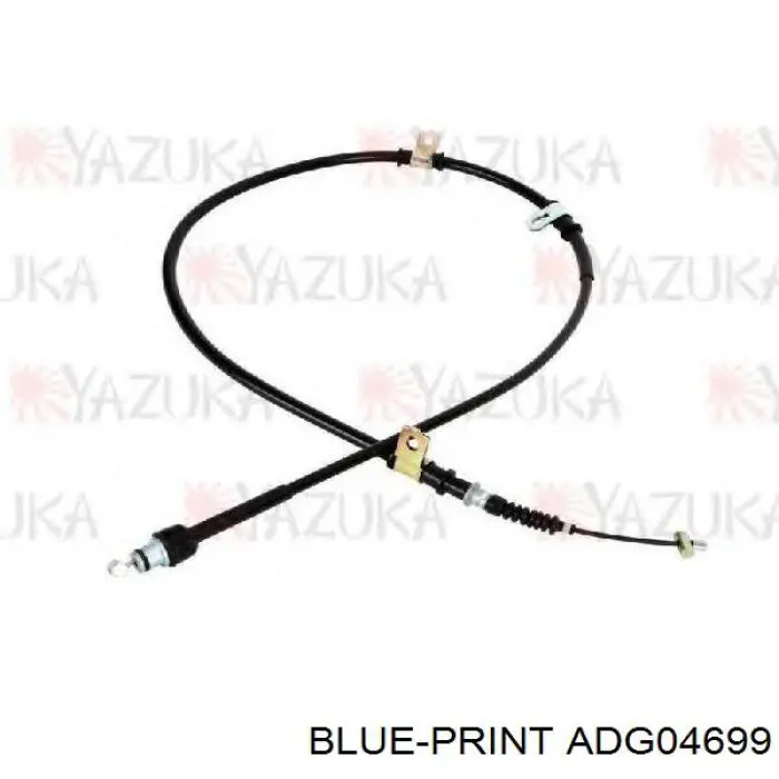 Трос стоянкового гальма задній правий Blue Print ADG04699 ціна, від 15.22 USD